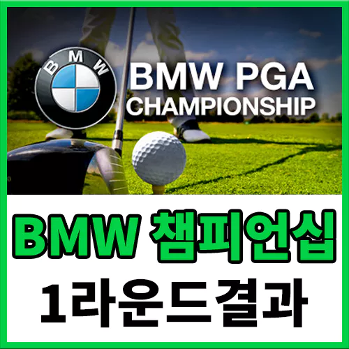 BMW 챔피언십 1라운드 – 로리 맥길로이, 브라이어언 하먼 공동 1위